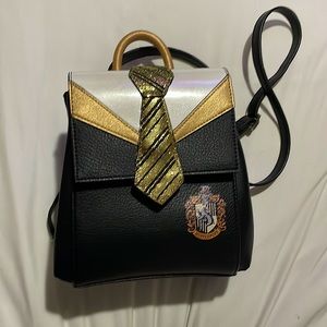 Danielle Nicole Hufflepuff mini backpack purse used once